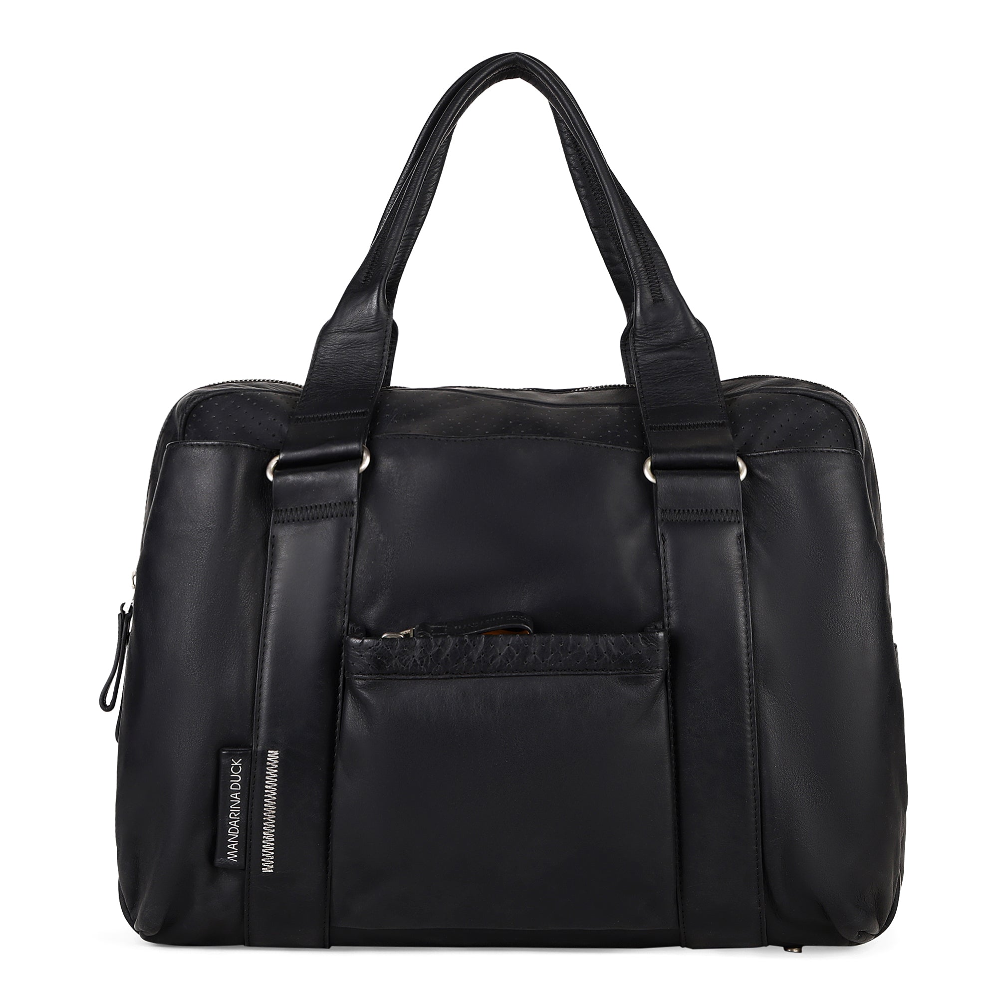 Grace Collection Limited Edition Genuine Leather Black Office Bag