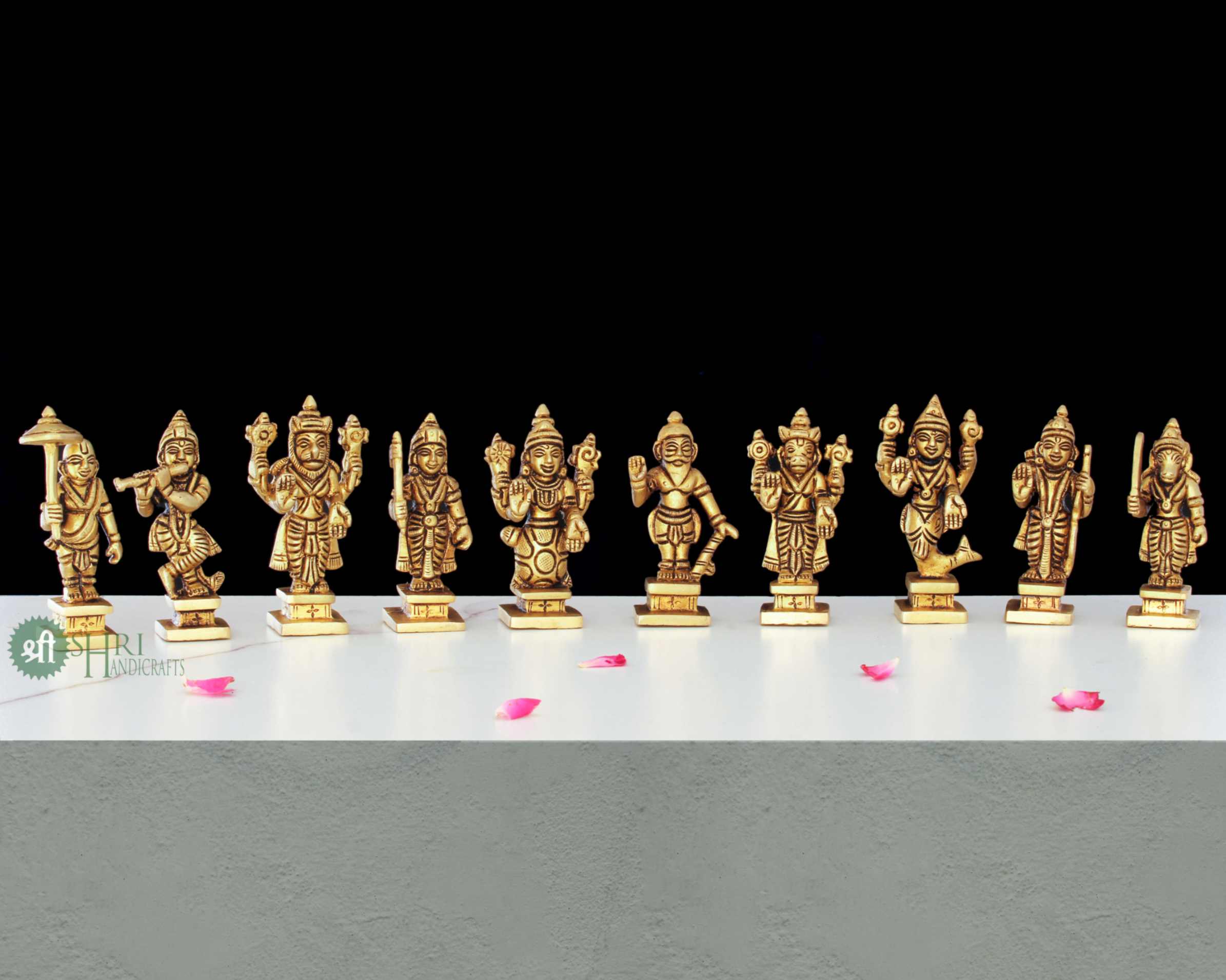 3.5" BRASS DASHAVTAR