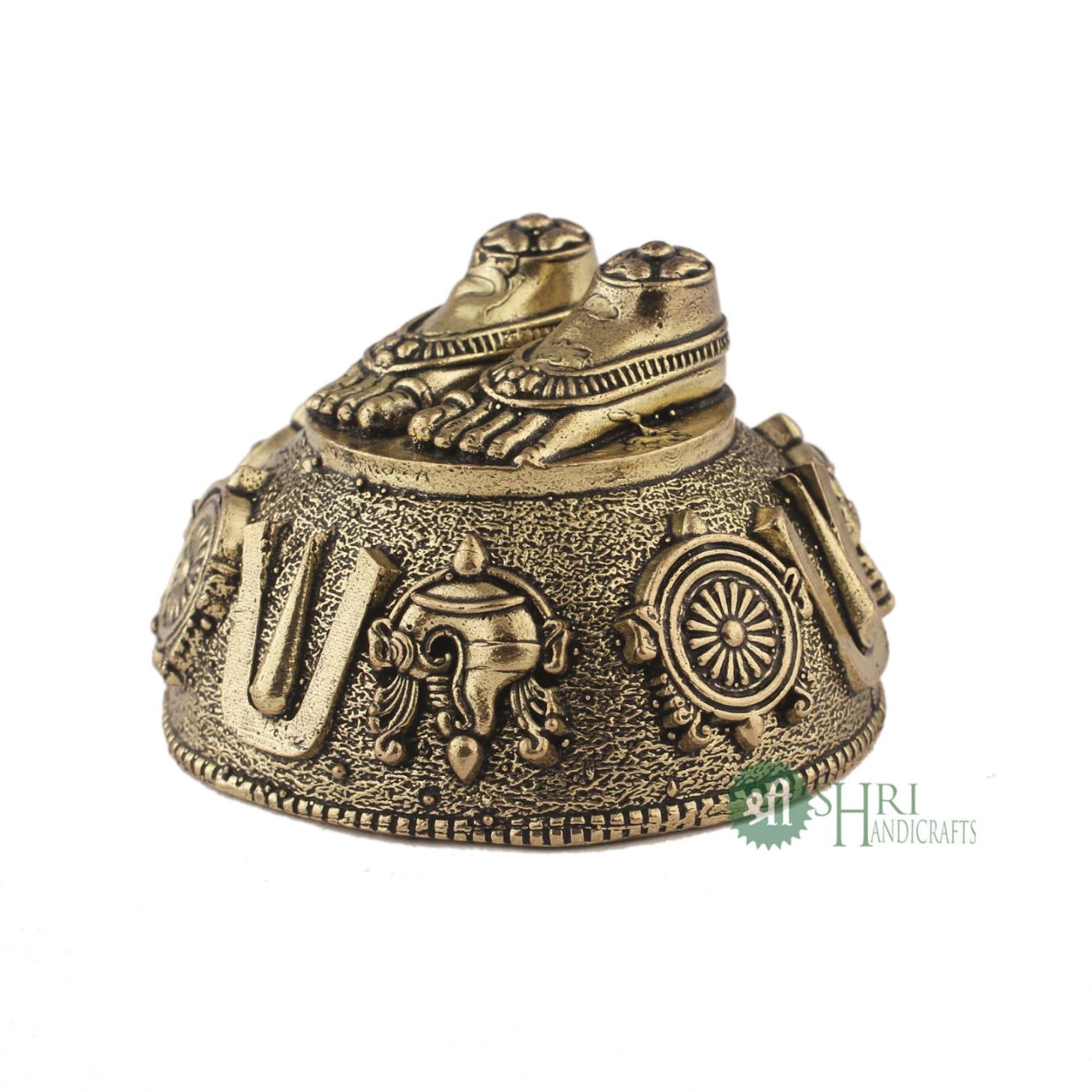 BRP178A - BRASS CHARAN PADUKA