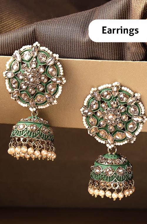 Latest Ethnic Jhumka Designs From India