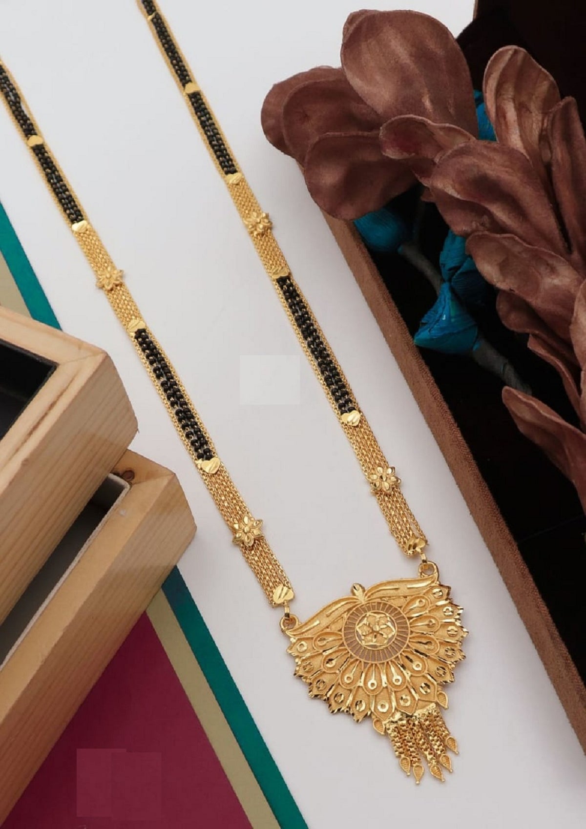 Women's Traditional Gold Plated Mangalsutra