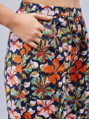 winered-woman-navy-blue-printed-back-tie-up-co-ord-set