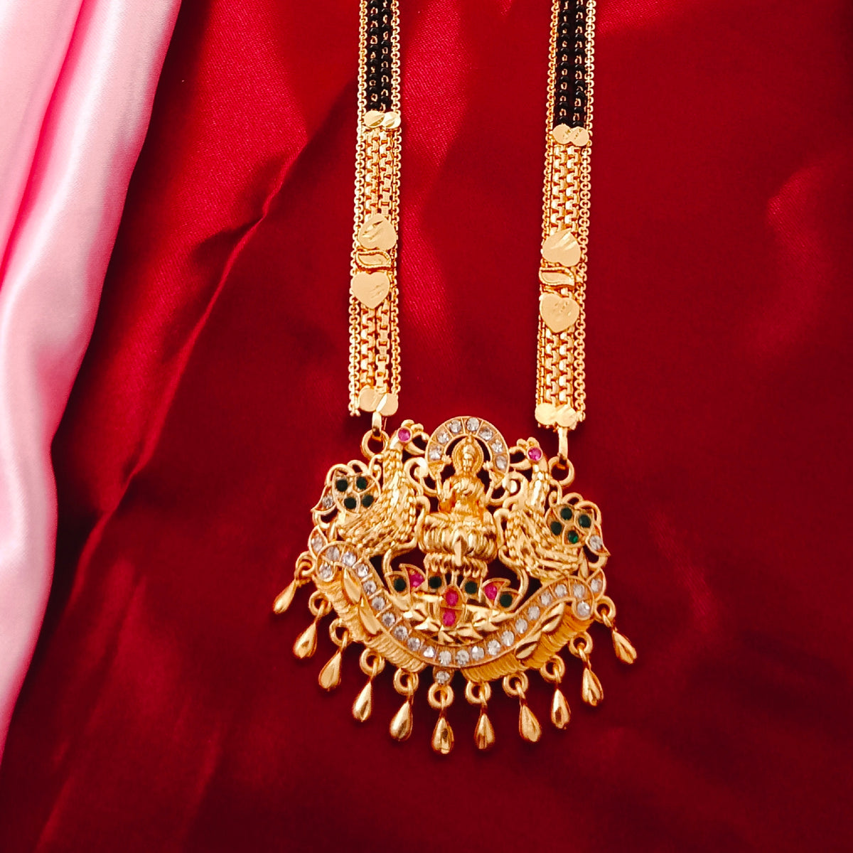 Women's Traditional Gold Plated Mangalsutra