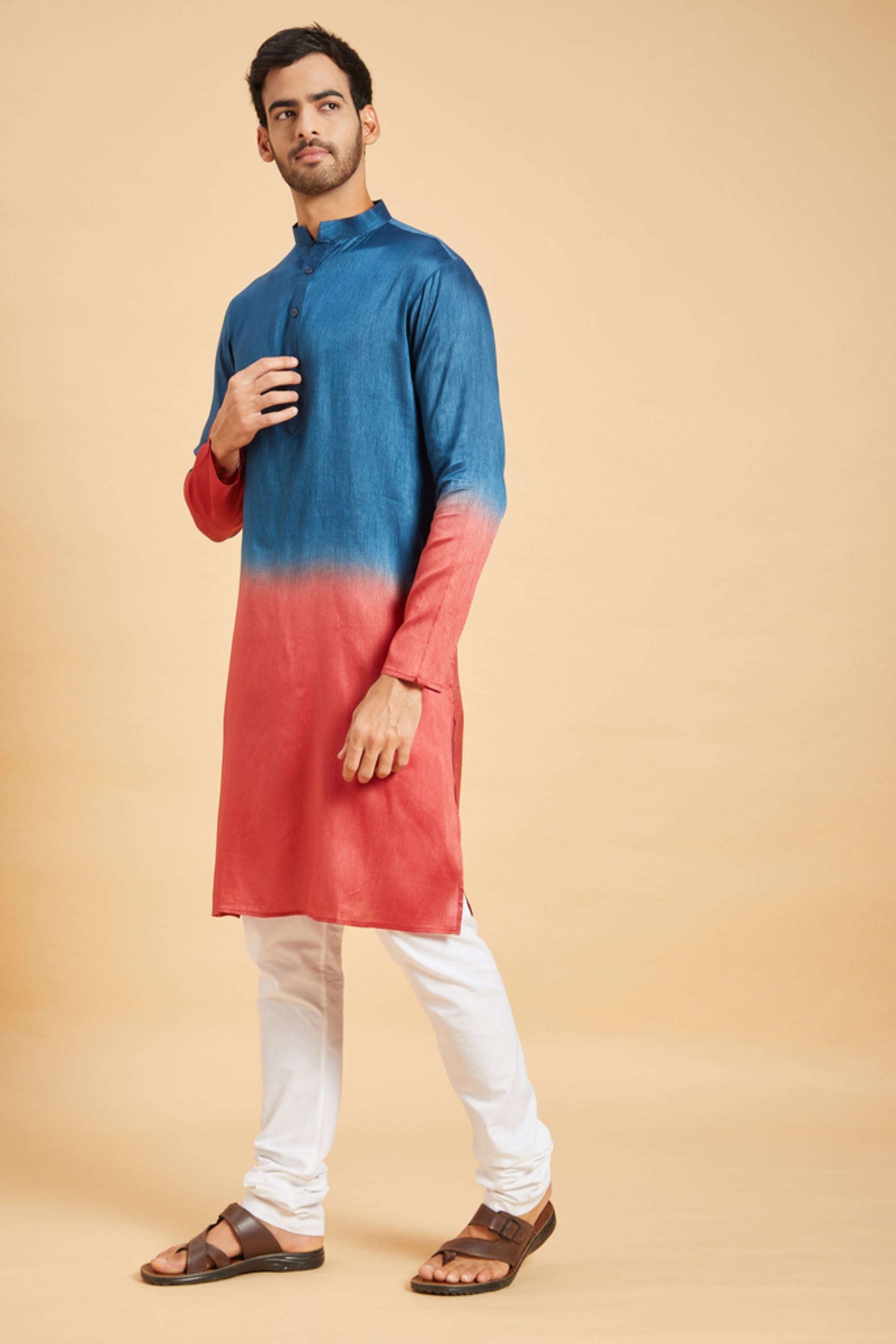 Men's Radical Marino Kurta With Crop Pants
