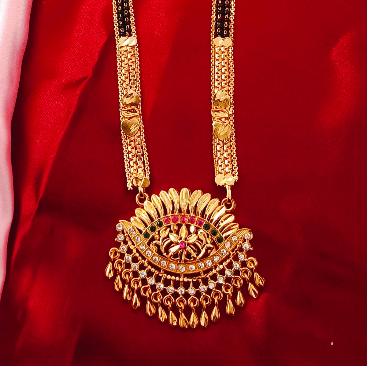 Women's Traditional Gold Plated Mangalsutra