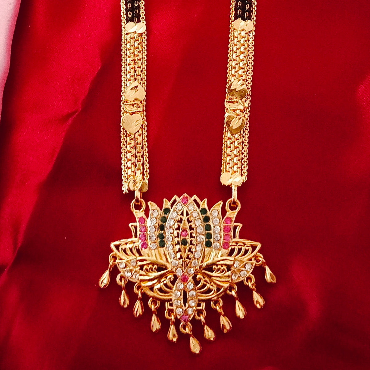 Women's Traditional Gold Plated Mangalsutra