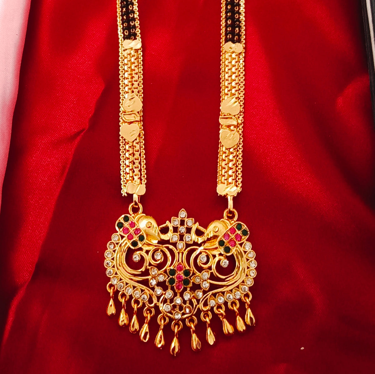 Women's Traditional Gold Plated Mangalsutra