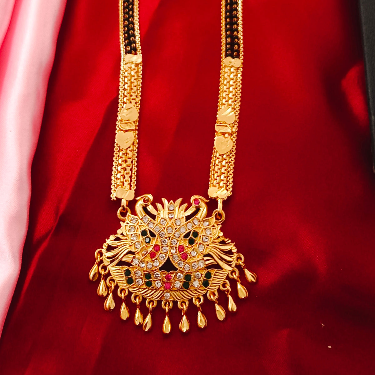 Women's Traditional Gold Plated Mangalsutra