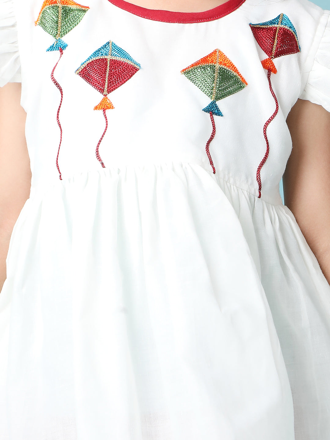 Girl's  Patang Peplum Kurti