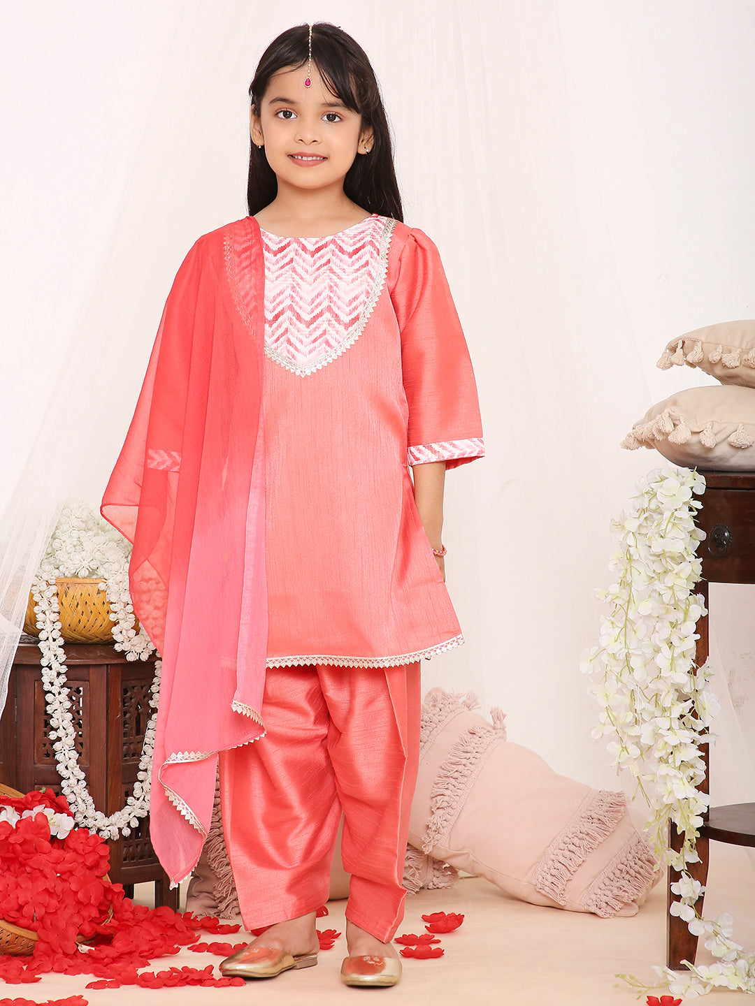 Girl's Simran Kurti Salw