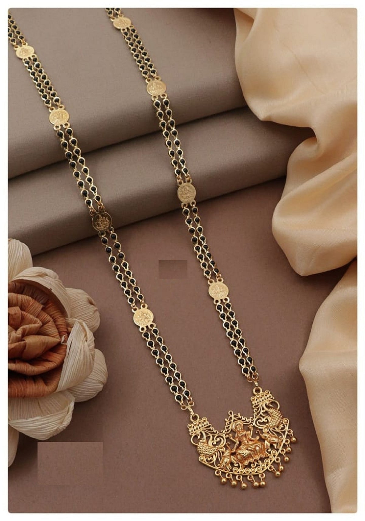 Women's Traditional Gold Plated Mangalsutra