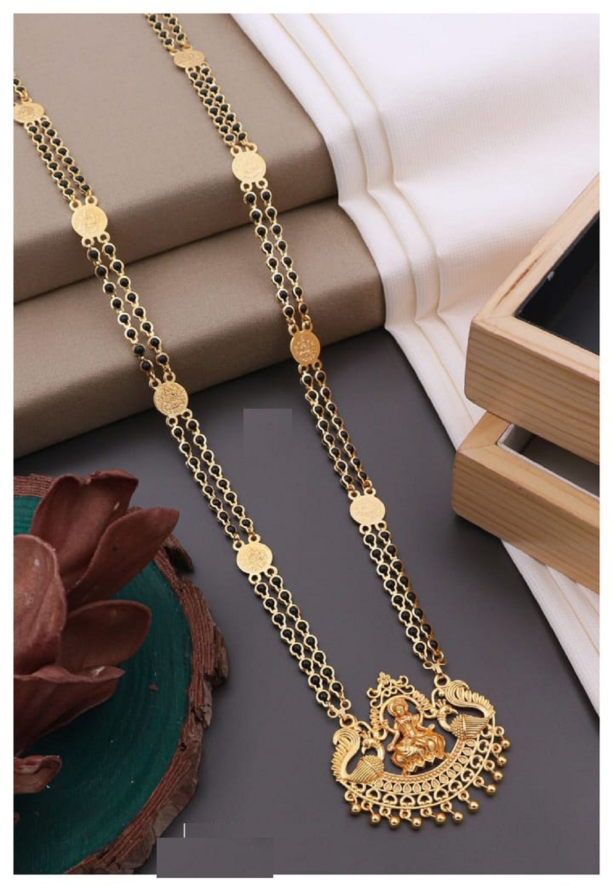 Women's Traditional Gold Plated Mangalsutra