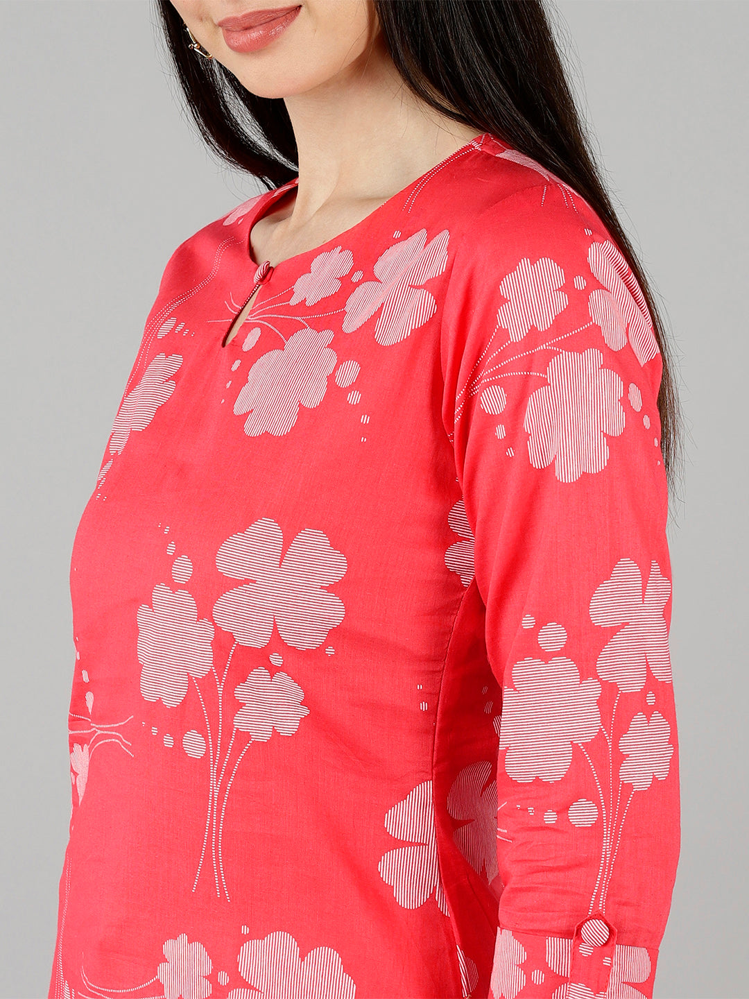 Women's Cotton Printed Kurta