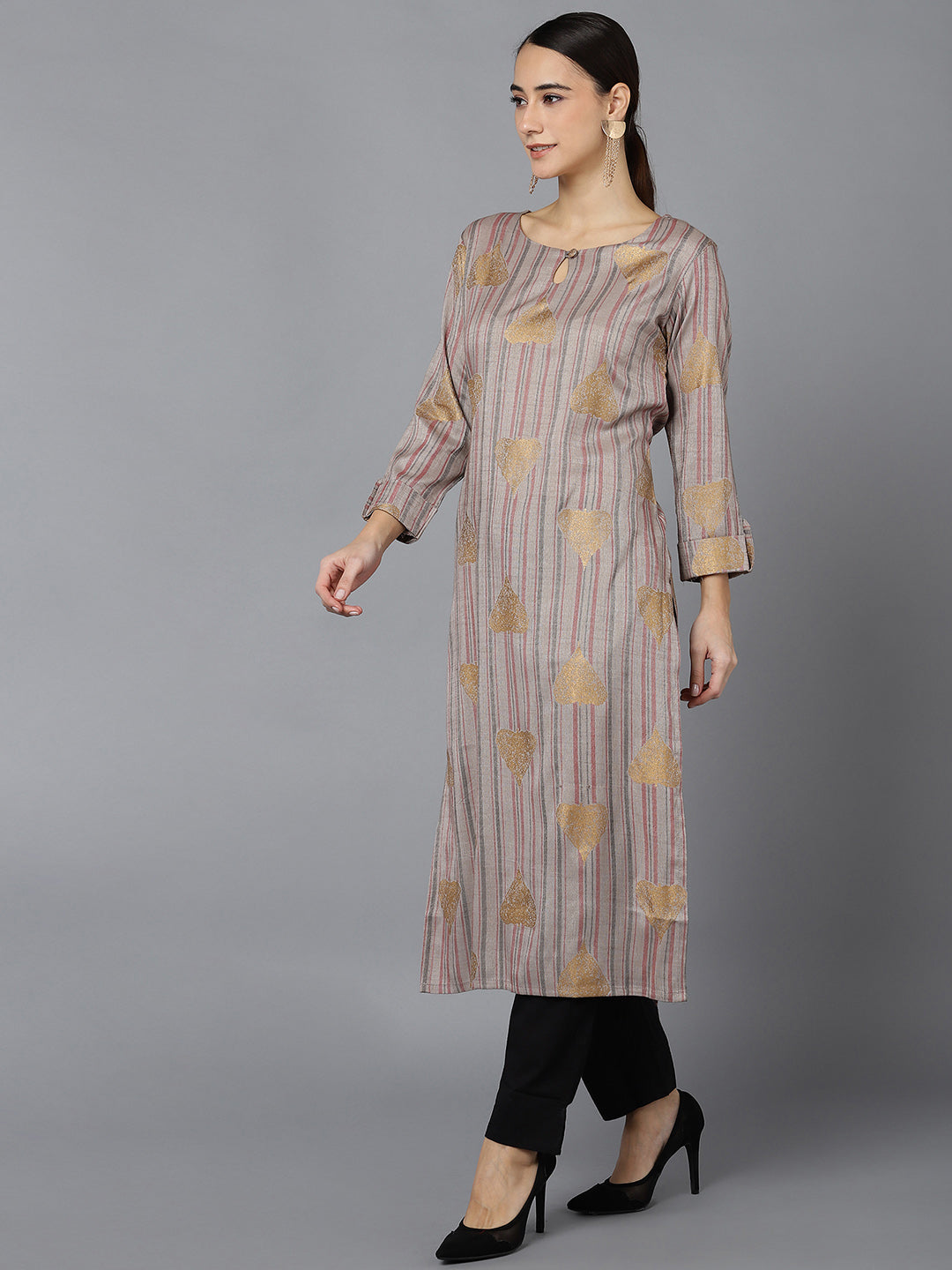Women's Cotton Printed Kurta