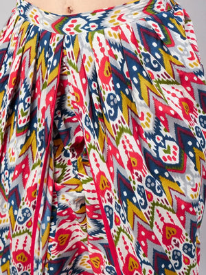 winered-woman-multi-coloured-print-strap-kurta-dhoti-co-ord-set