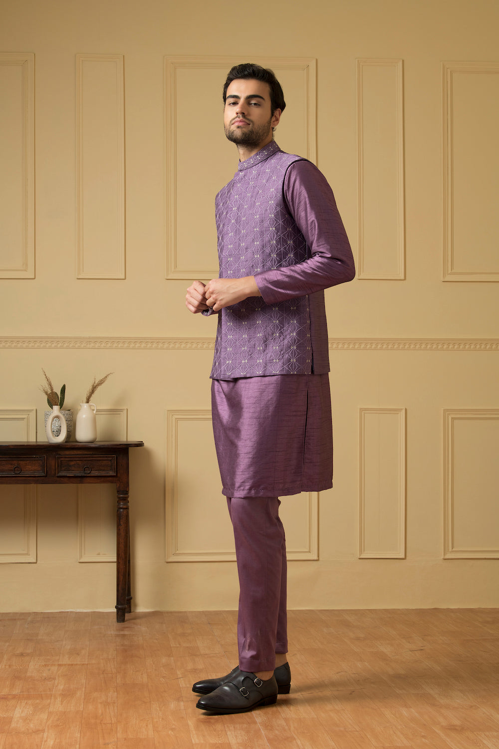 Men's Purplebee Nehru Jacket
