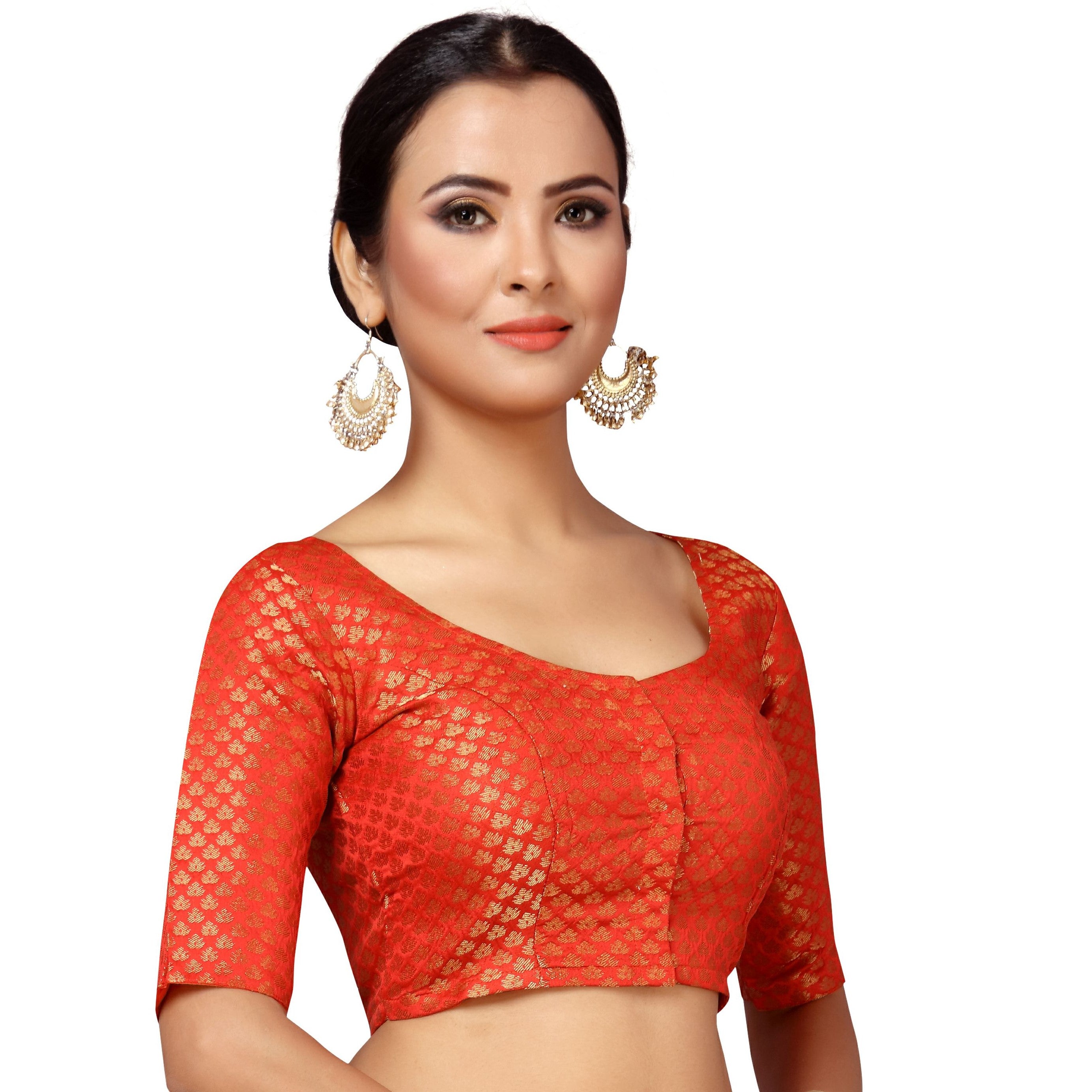Women's Brocade Saree Blouse