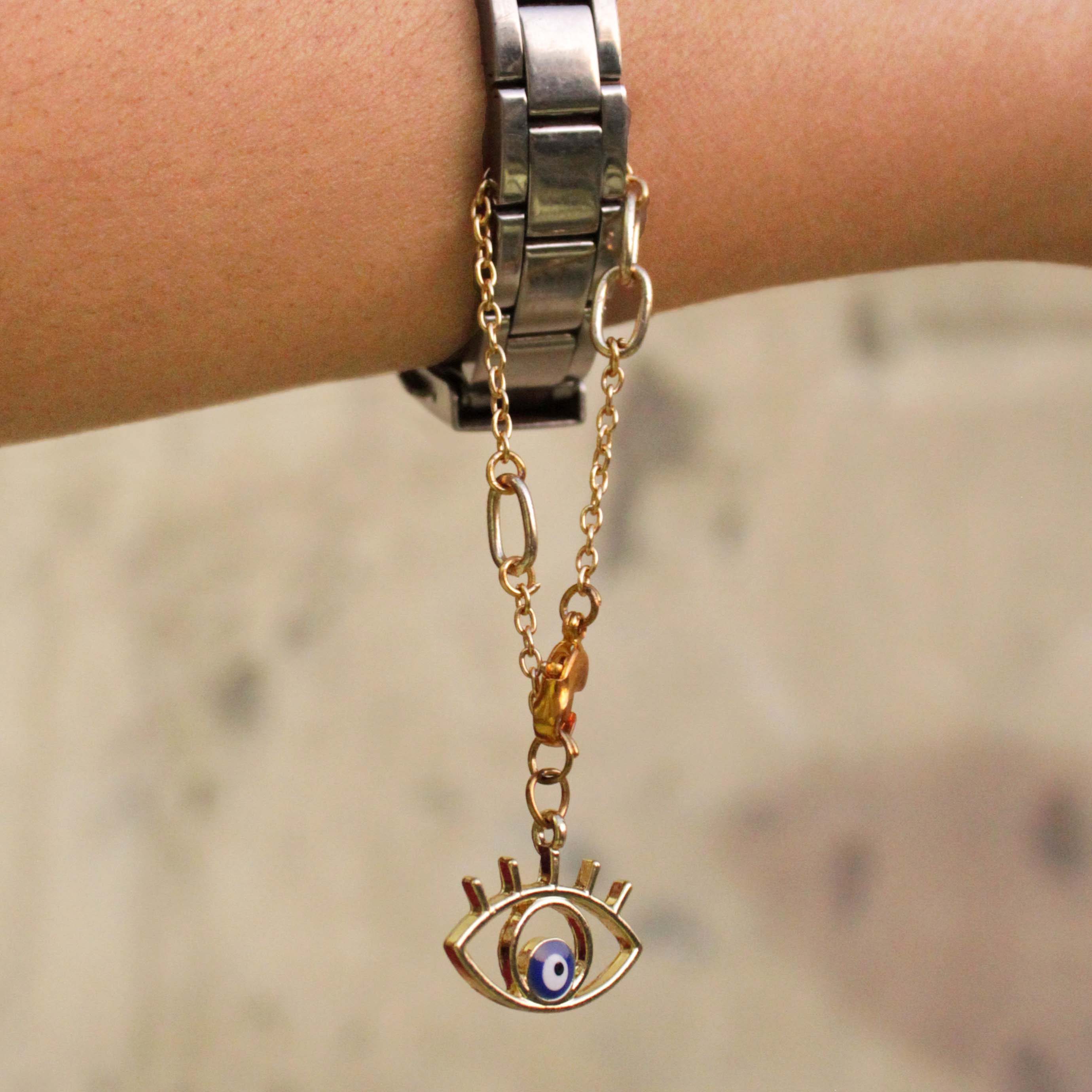 Evil Eye Watch Charm
