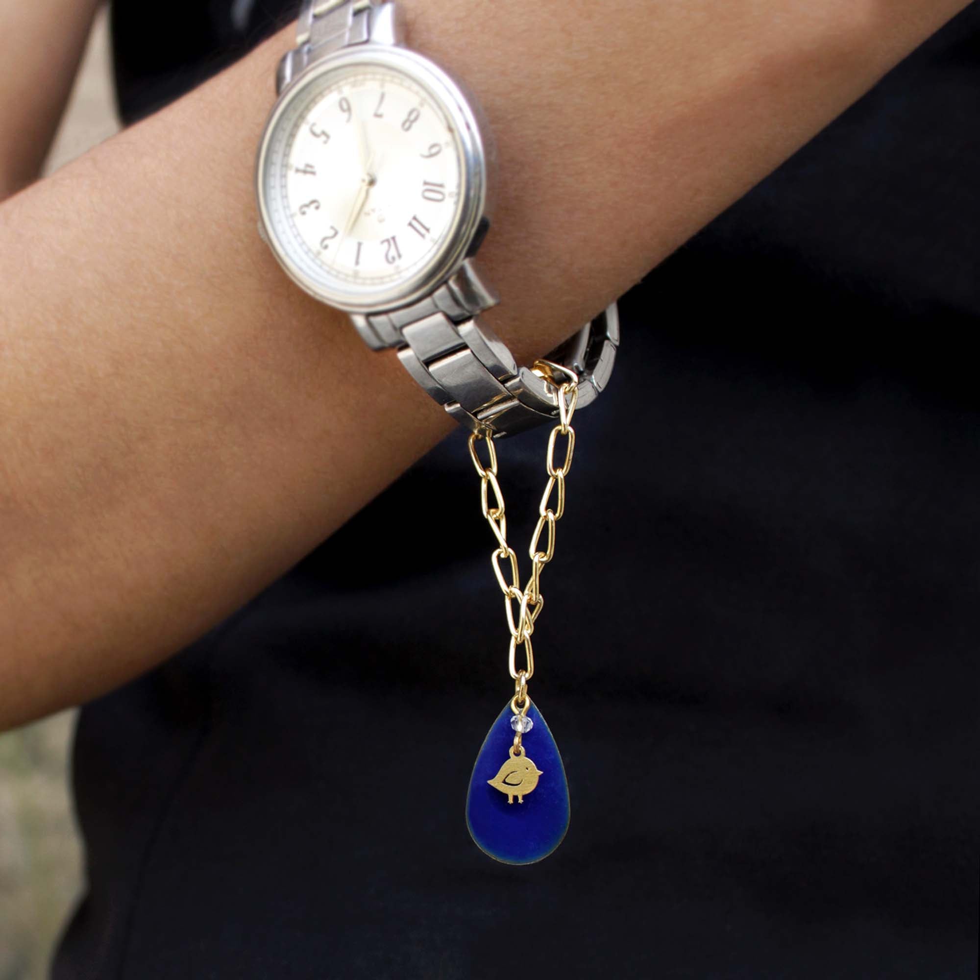 Itty Bitty Bird Watch Charm