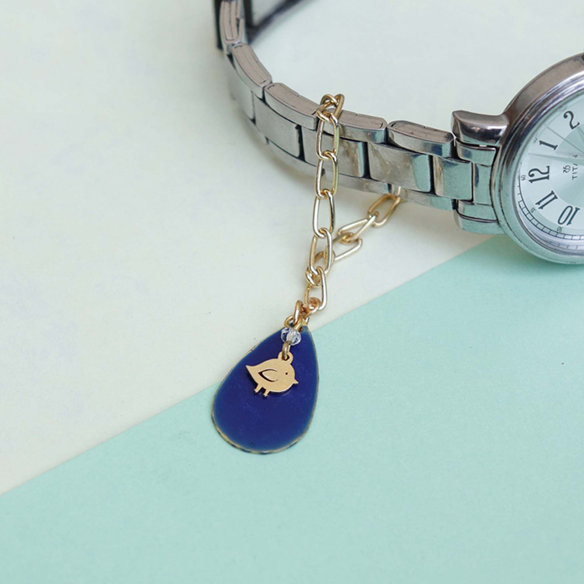 Itty Bitty Bird Watch Charm