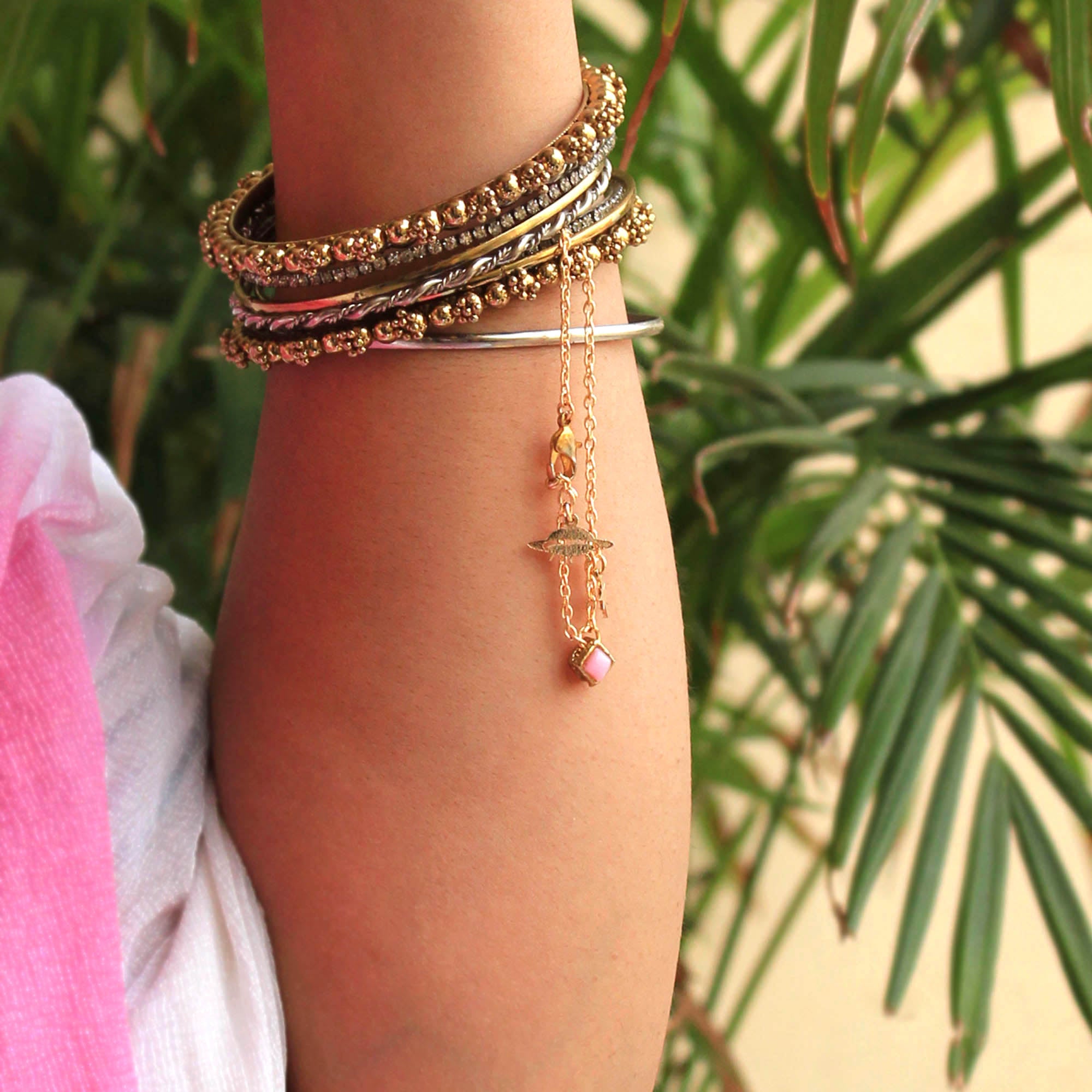 UFO & Star Watch Charm