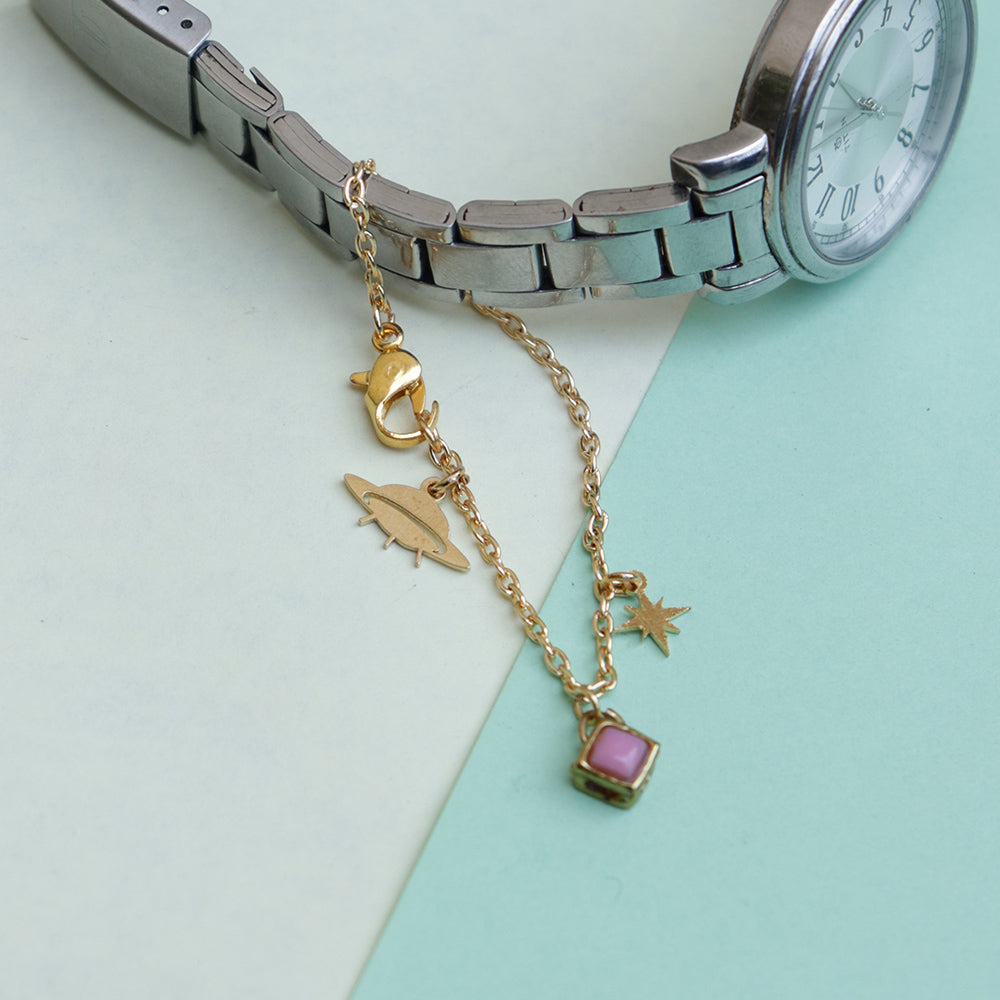 UFO & Star Watch Charm