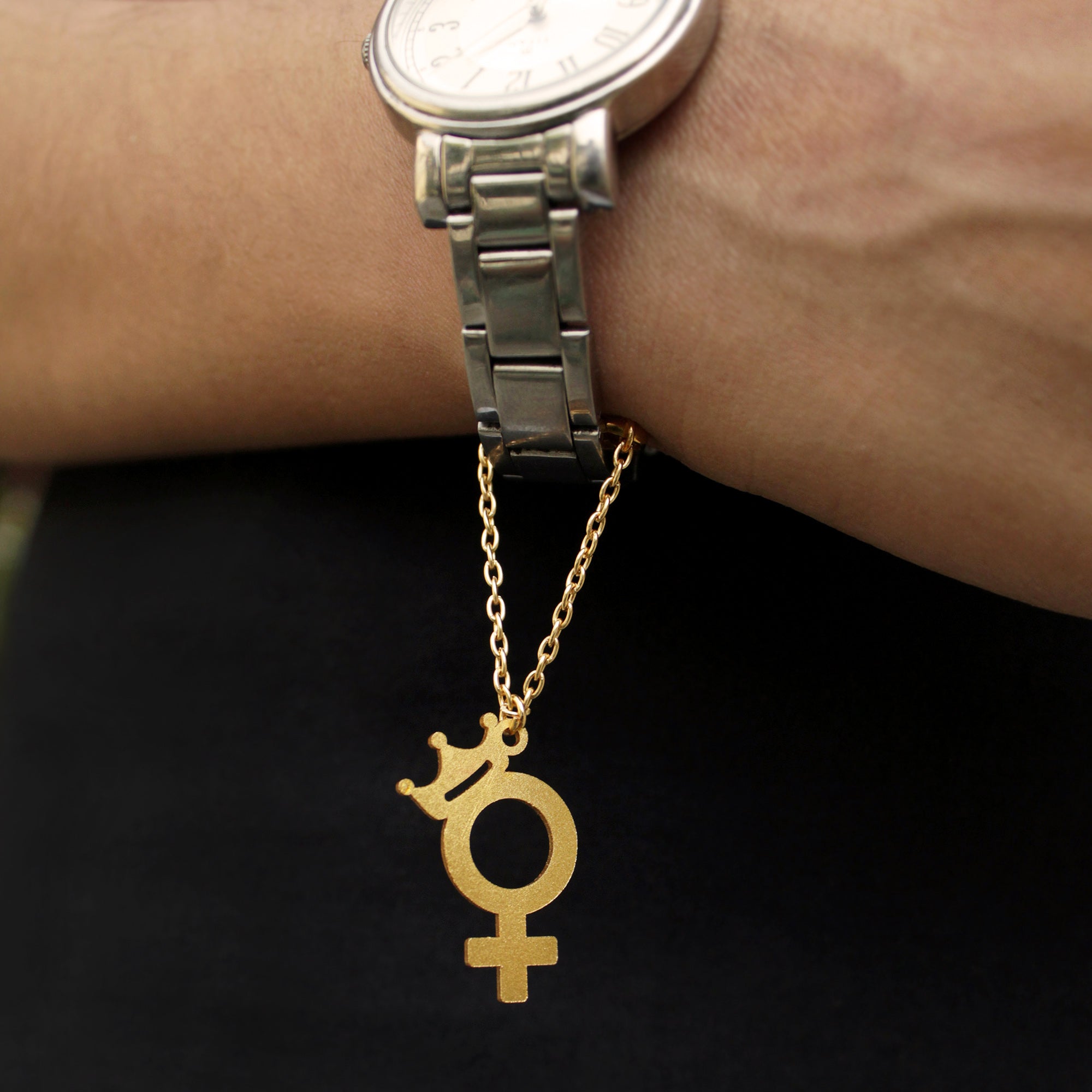 Venus Crown Watch Charm