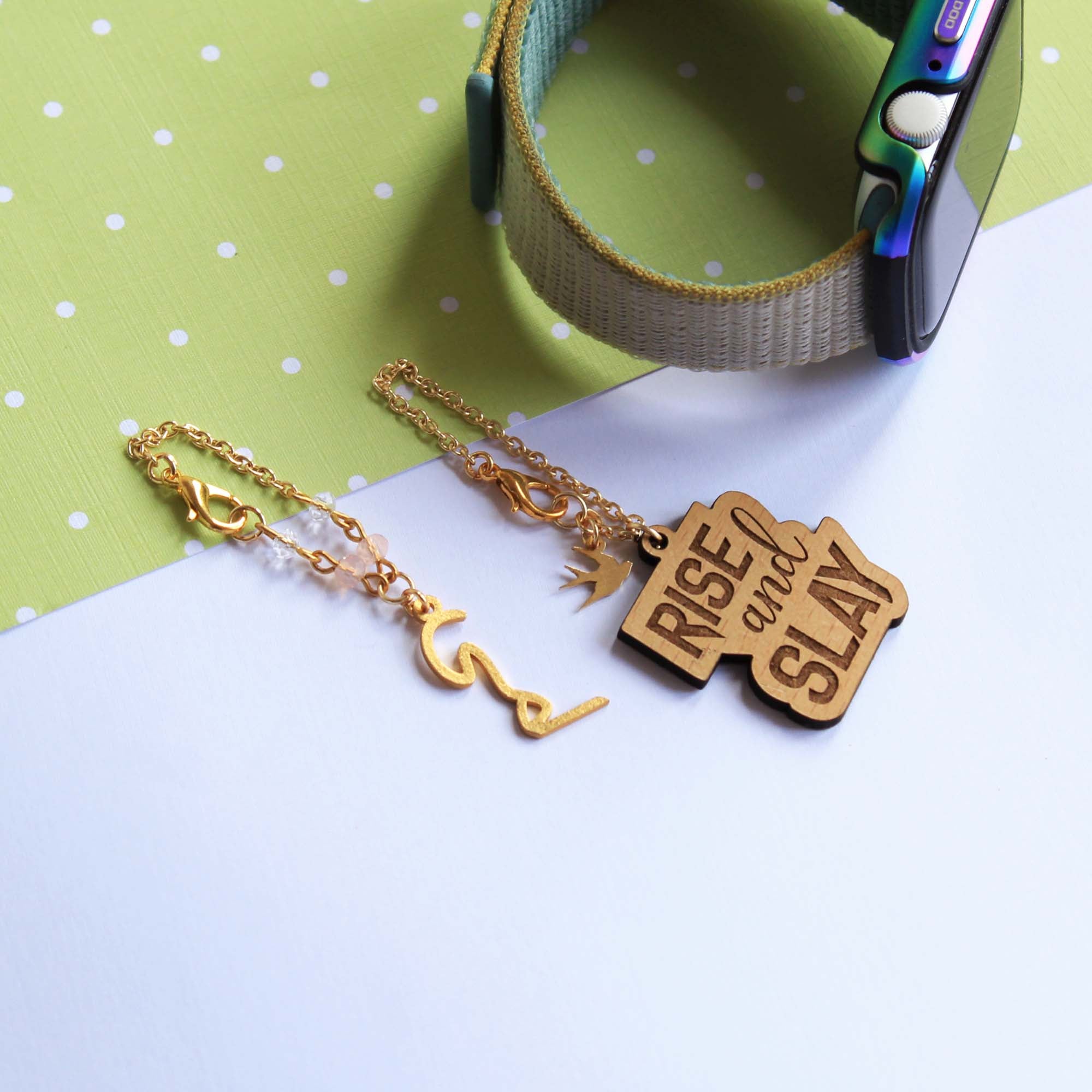 Rise & Slay Ammi Set Of 2 Watch Charm