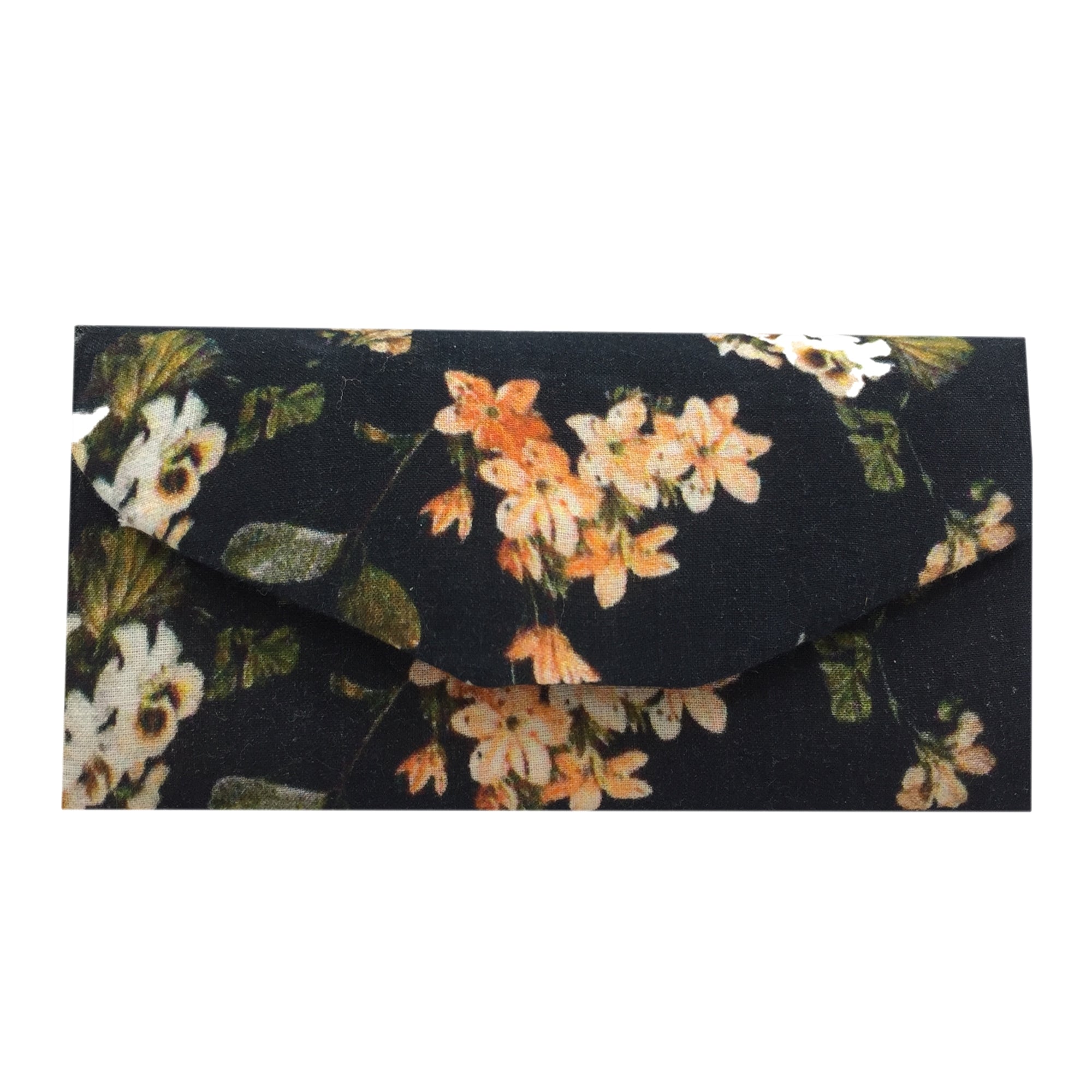 Women's Cotton Fabric Sunglasses And Spectacles Hard Case Cover For Protect