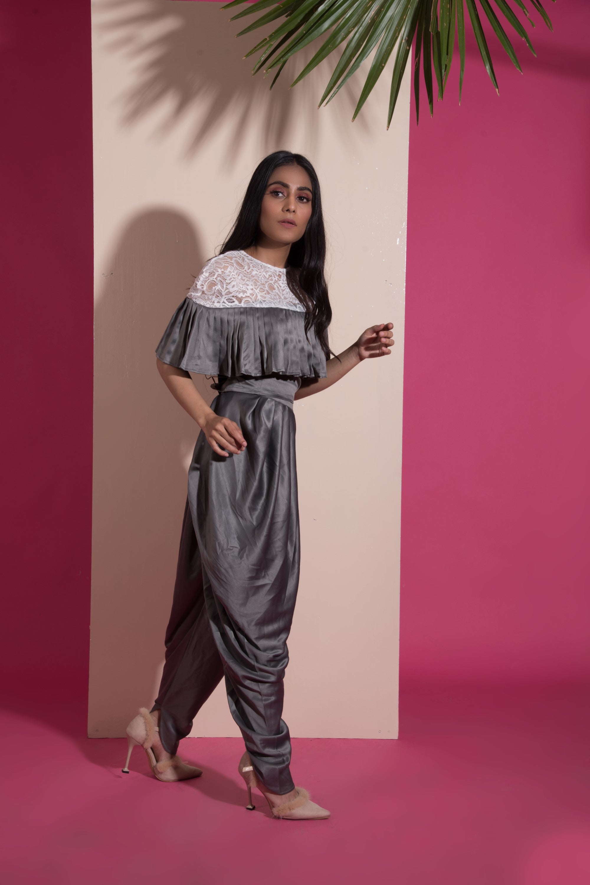 Women's Desi Satin Set