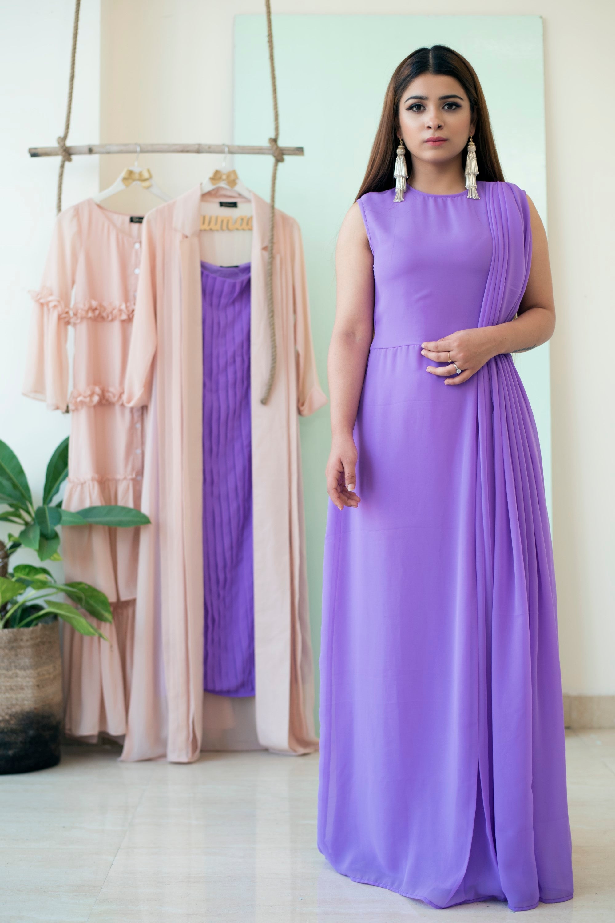 Women's The Purple Ptach Dress