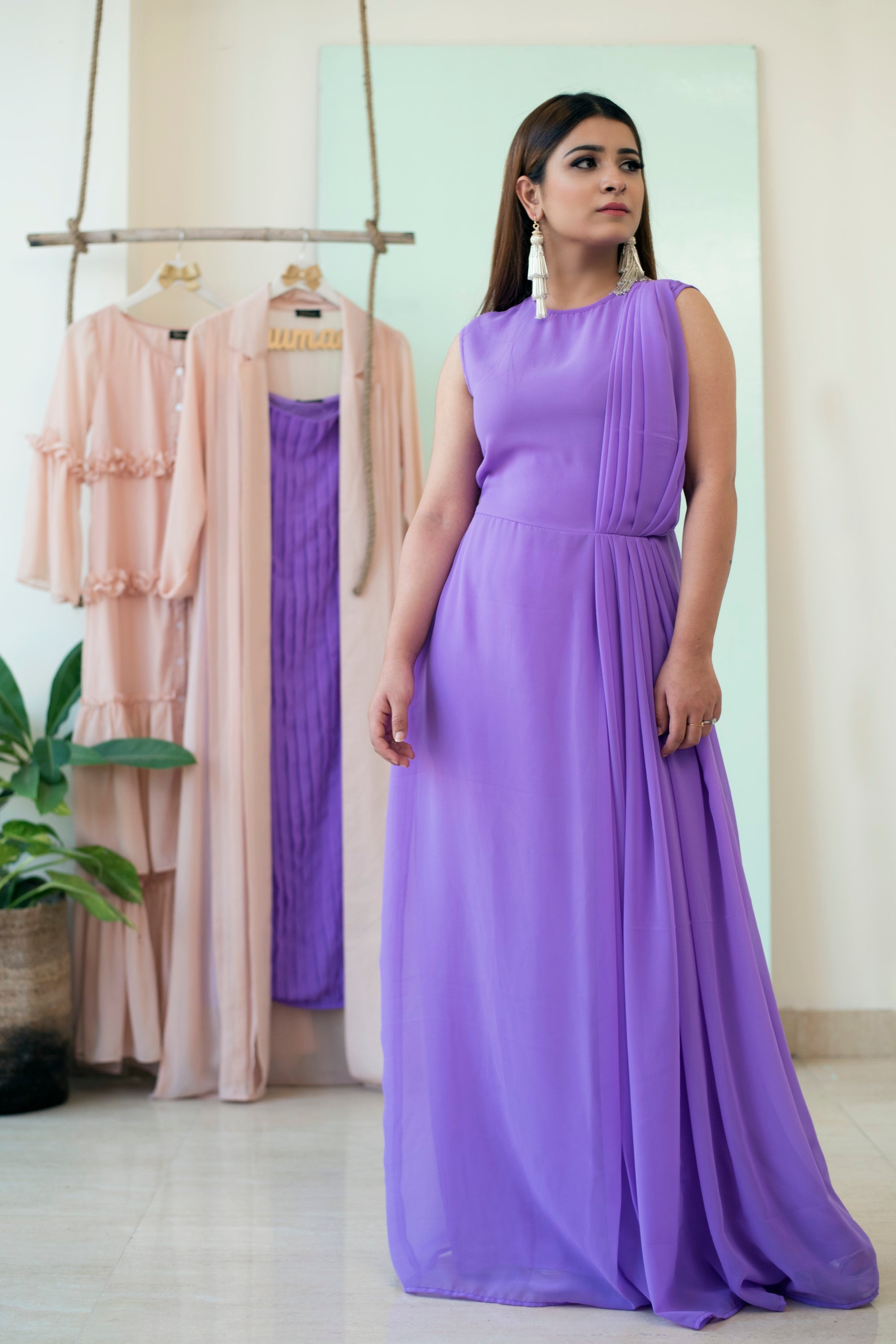 Women's The Purple Ptach Dress