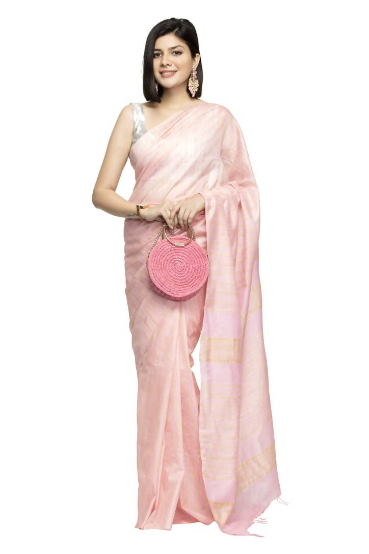 Women's Bhagalpuri Silk Sarees With Blouse Mfsaree_011