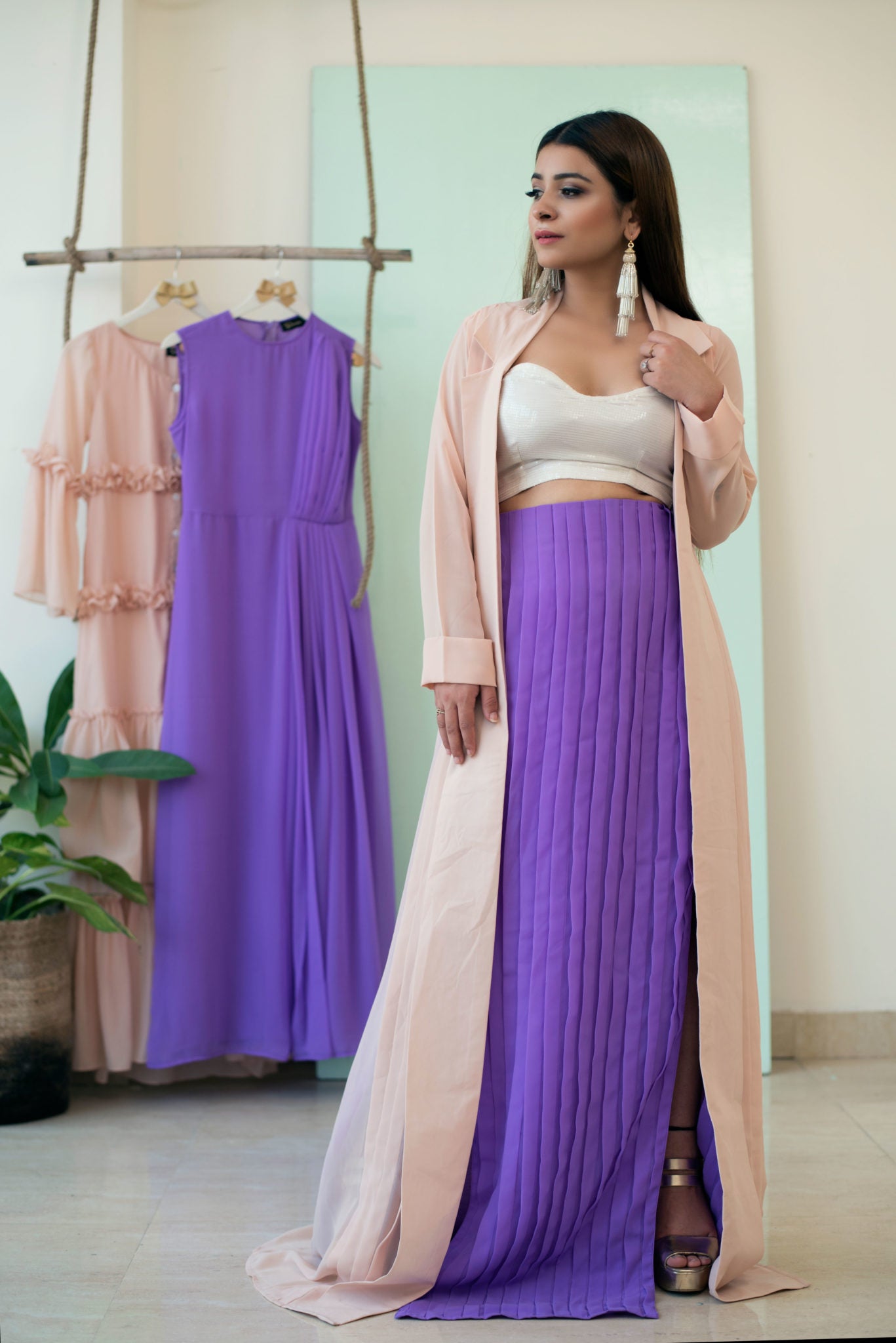 Women's Pleat The Co-Ord Set